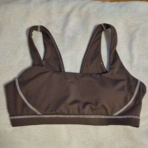 Aerie Chocolate Sports Bra - L